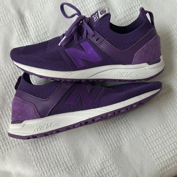 Purple New Balance 247 - Picture 2 of 7